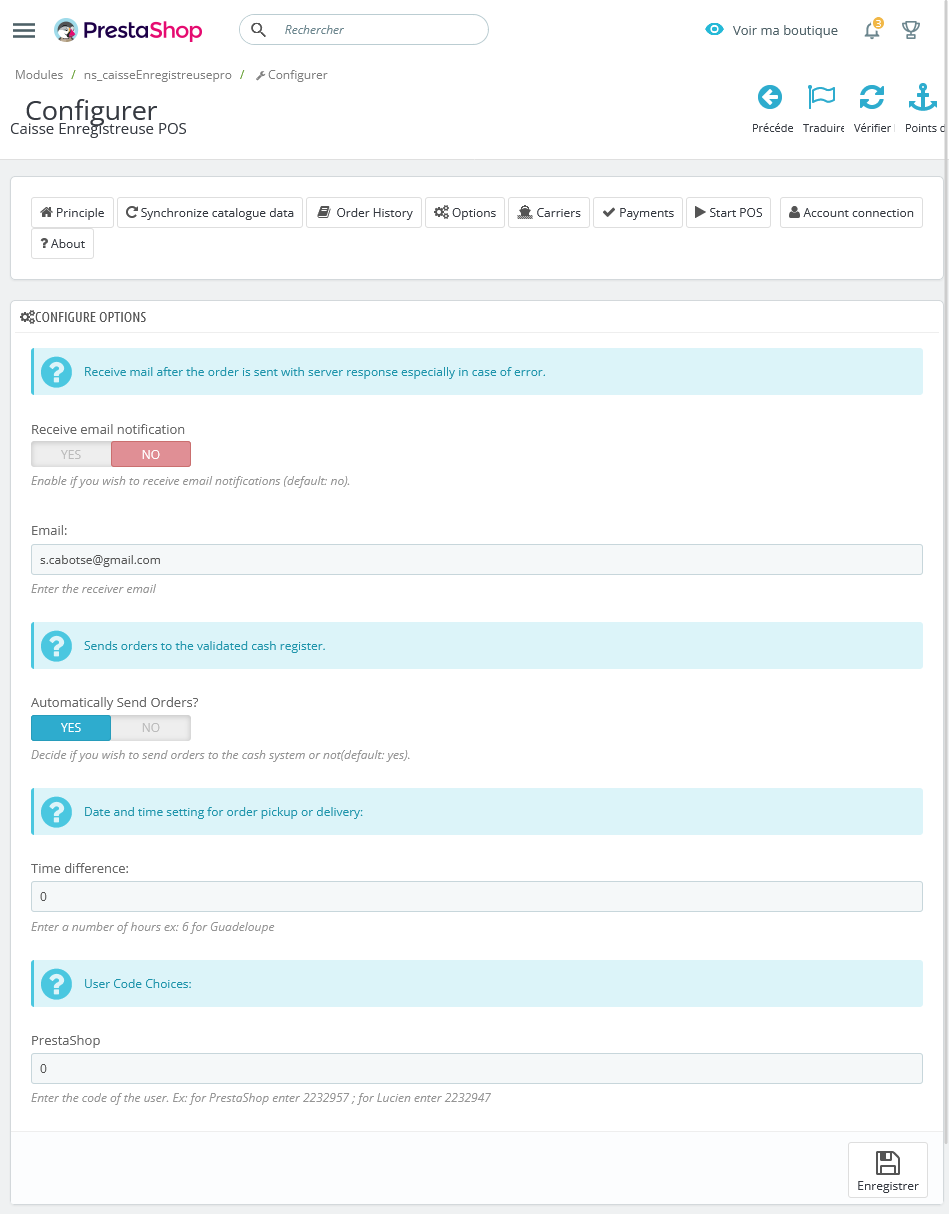 Cash Register Help: Prestashop Module