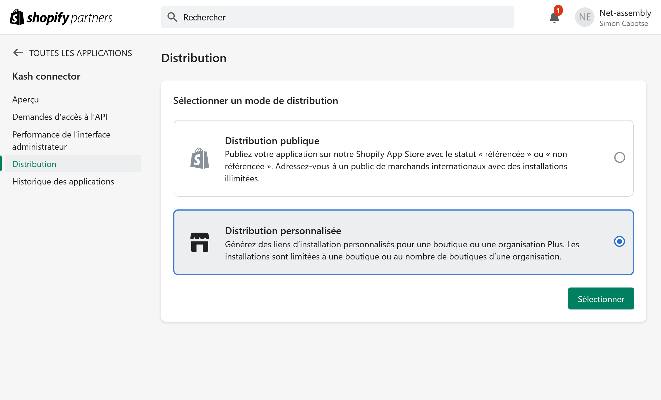Choose a distribution